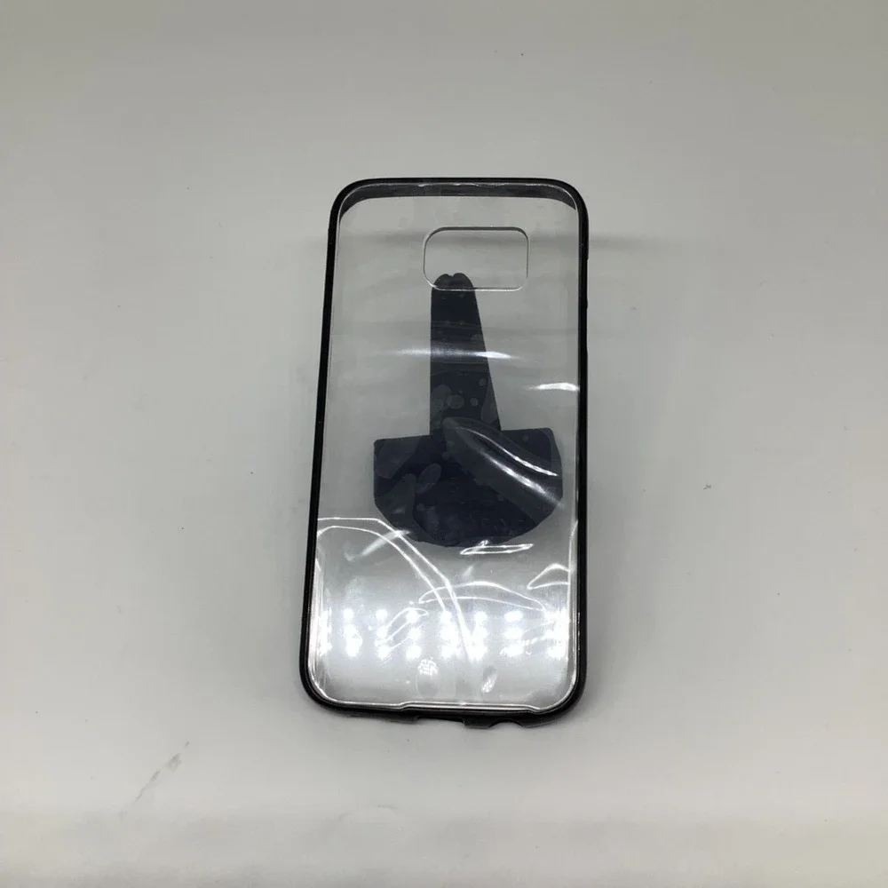 Snap-on Dual Layer Hybrid‎ Crystal Bumper Frame for Samsung Galaxy S7 Edge